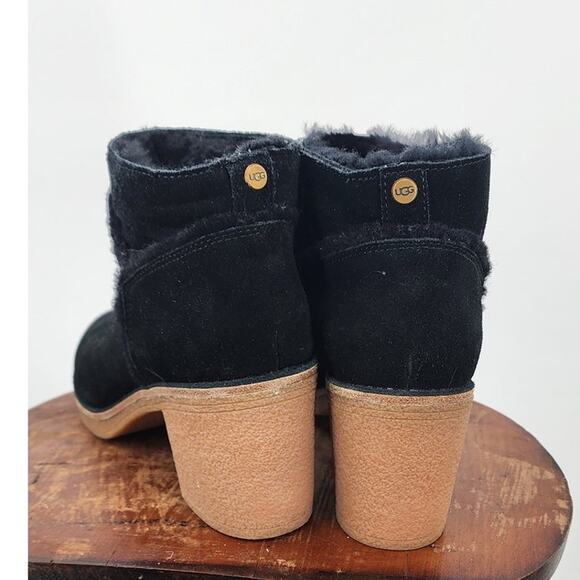 New‎ UGG Women's Kasen Ankle Boot Bootie | Black Size 8 - Picture 6 of 10